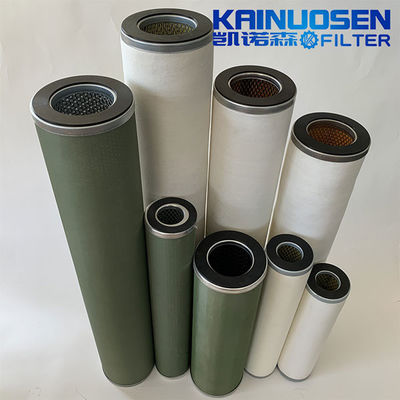 30 "40" Coalescing গ্যাস ফিল্টার কার্তুজ 1-300um পরিস্রাবণ নির্ভুলতা